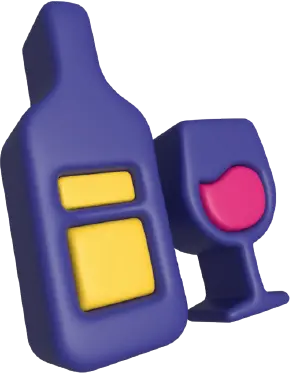 On-Trade & Hospitality 3D icon